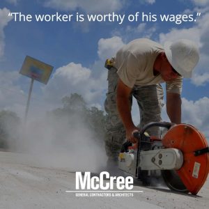 Worker worthy of his wages