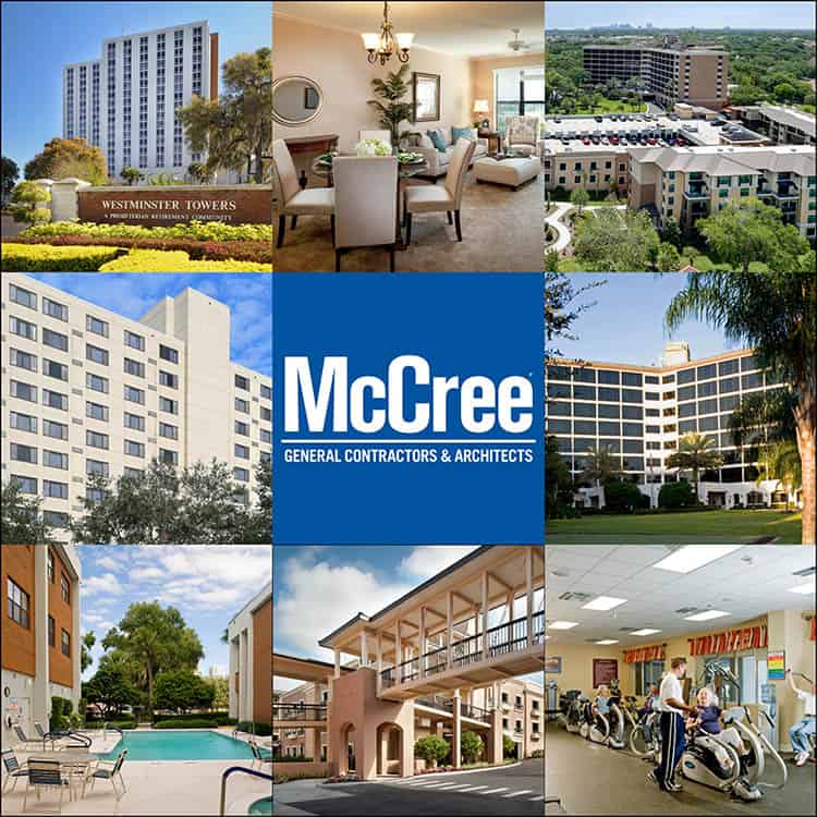McCree Retirement Facilities collage