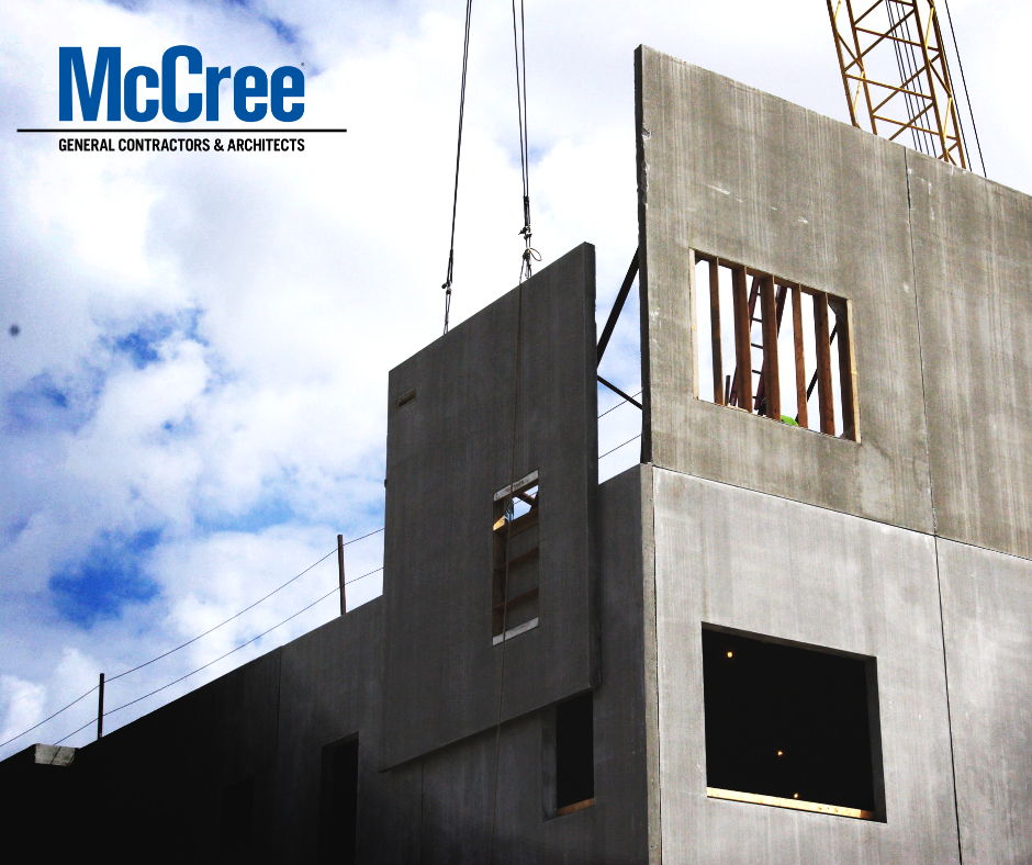 Precast Concrete Construction Mccree General Contractors Architects