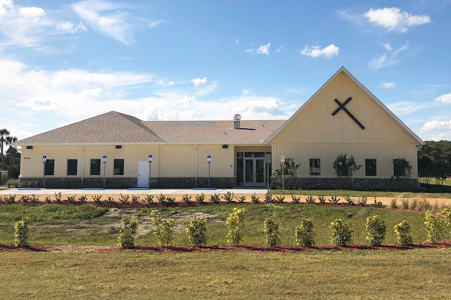 design-build services for the construction of a religious church in Daytona Beach