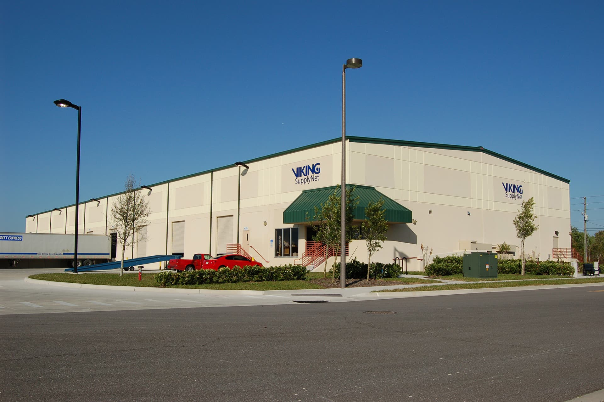 construction management services for the construction of retail and distribution center in Ocoee Florida