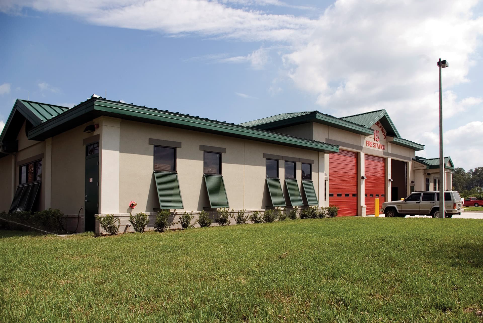 design-build services for construction of fire station in orlando