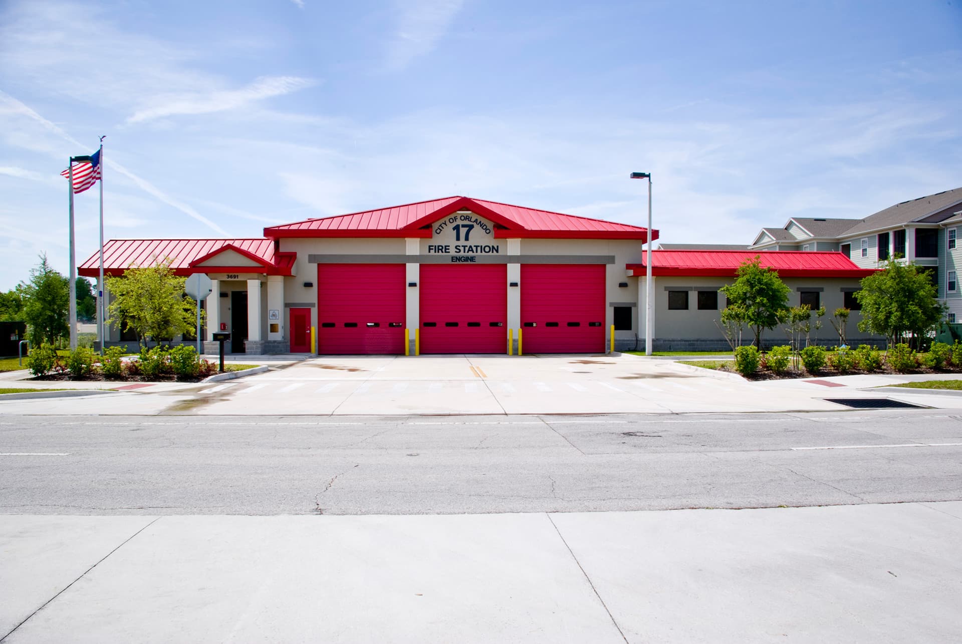 design-build services for construction of fire station in orlando