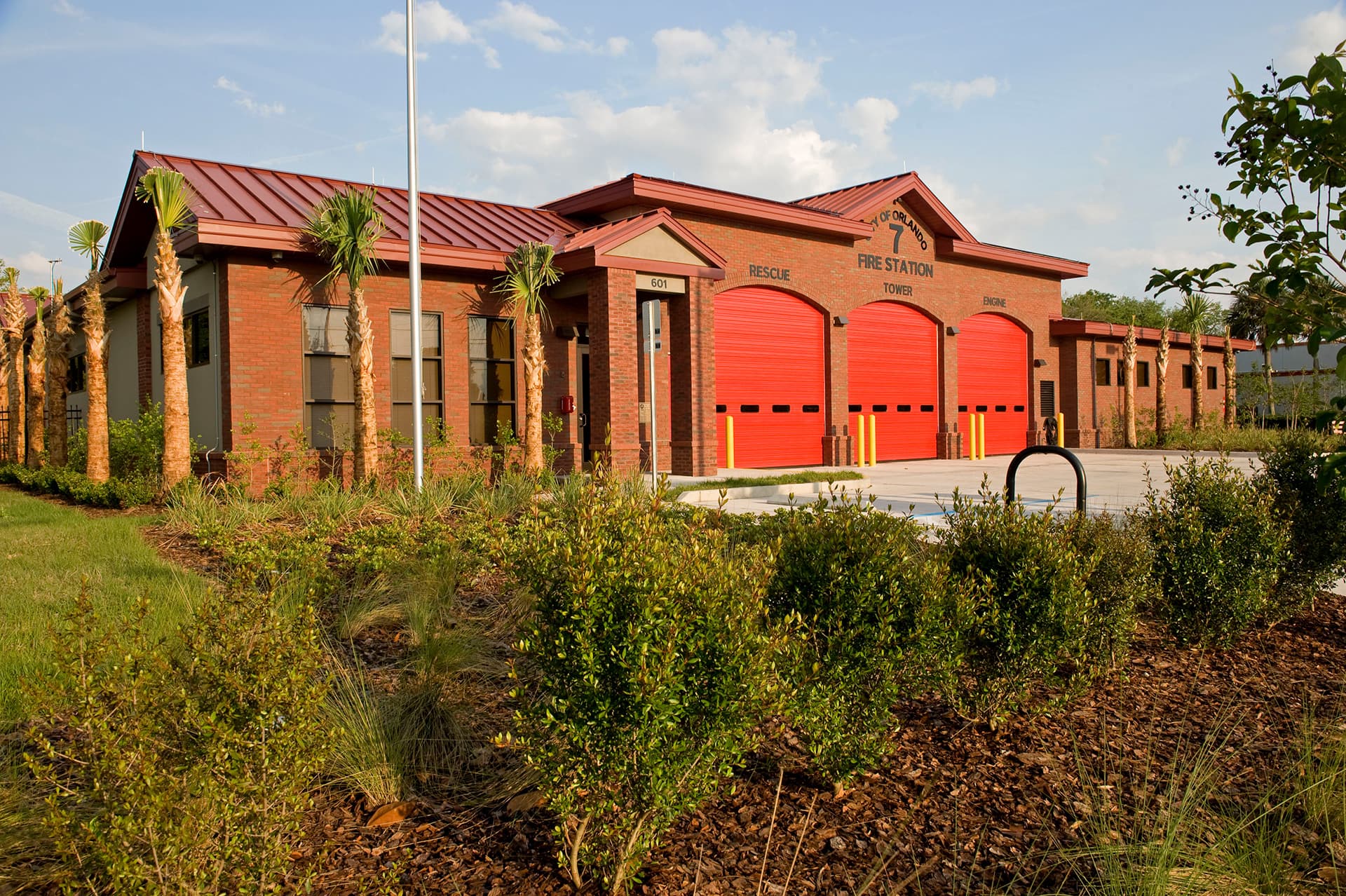 design-build construction services for City of Orlando's Fire Station 7