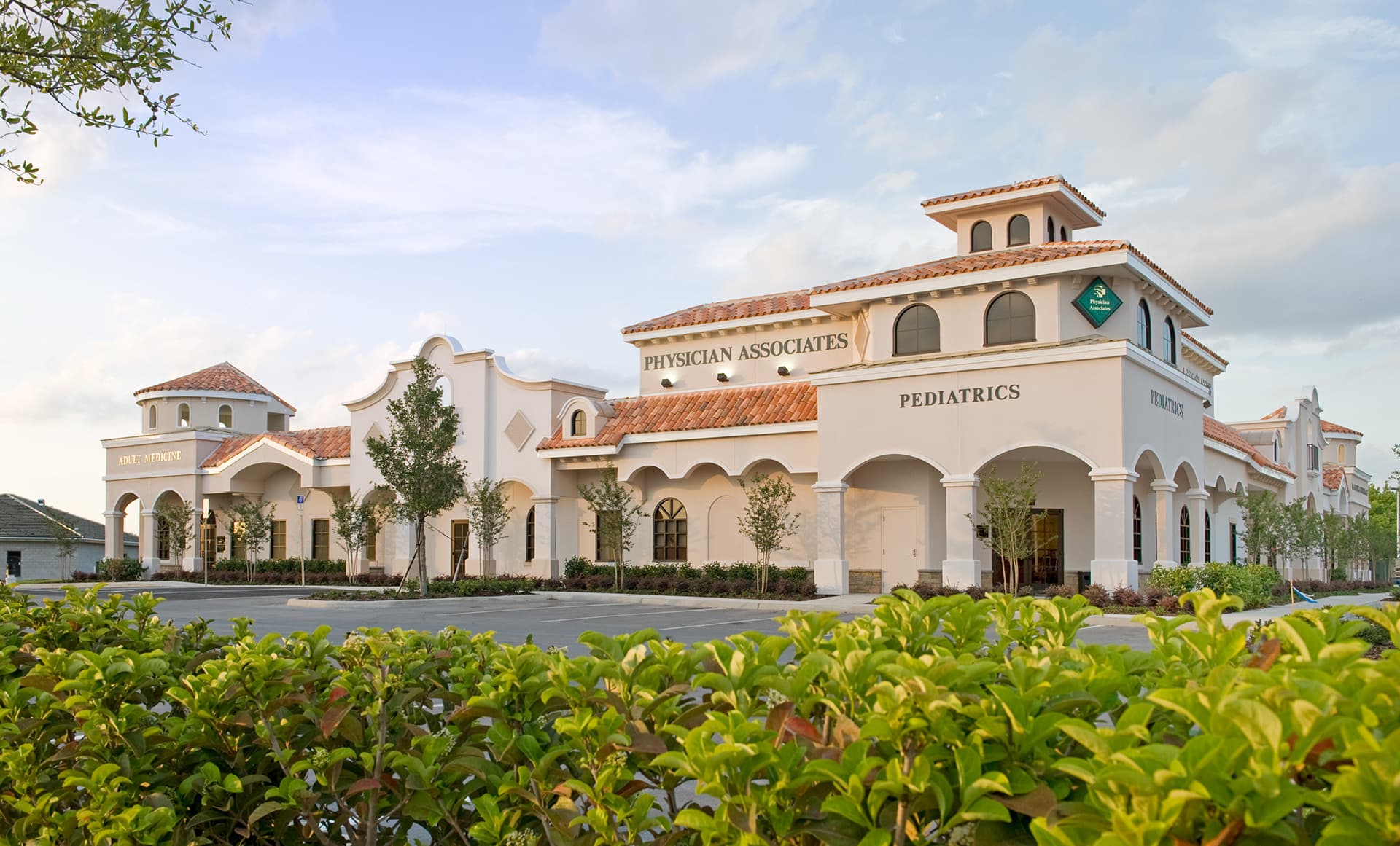 Physician Associates Healthcare facility on Sand Lake in Orlando Florida