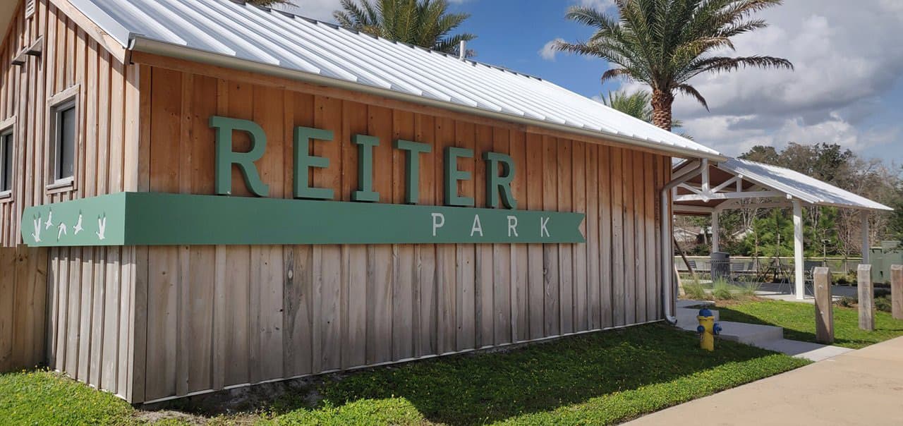 Design-build services for the completed local area Reiter Park in Longwood