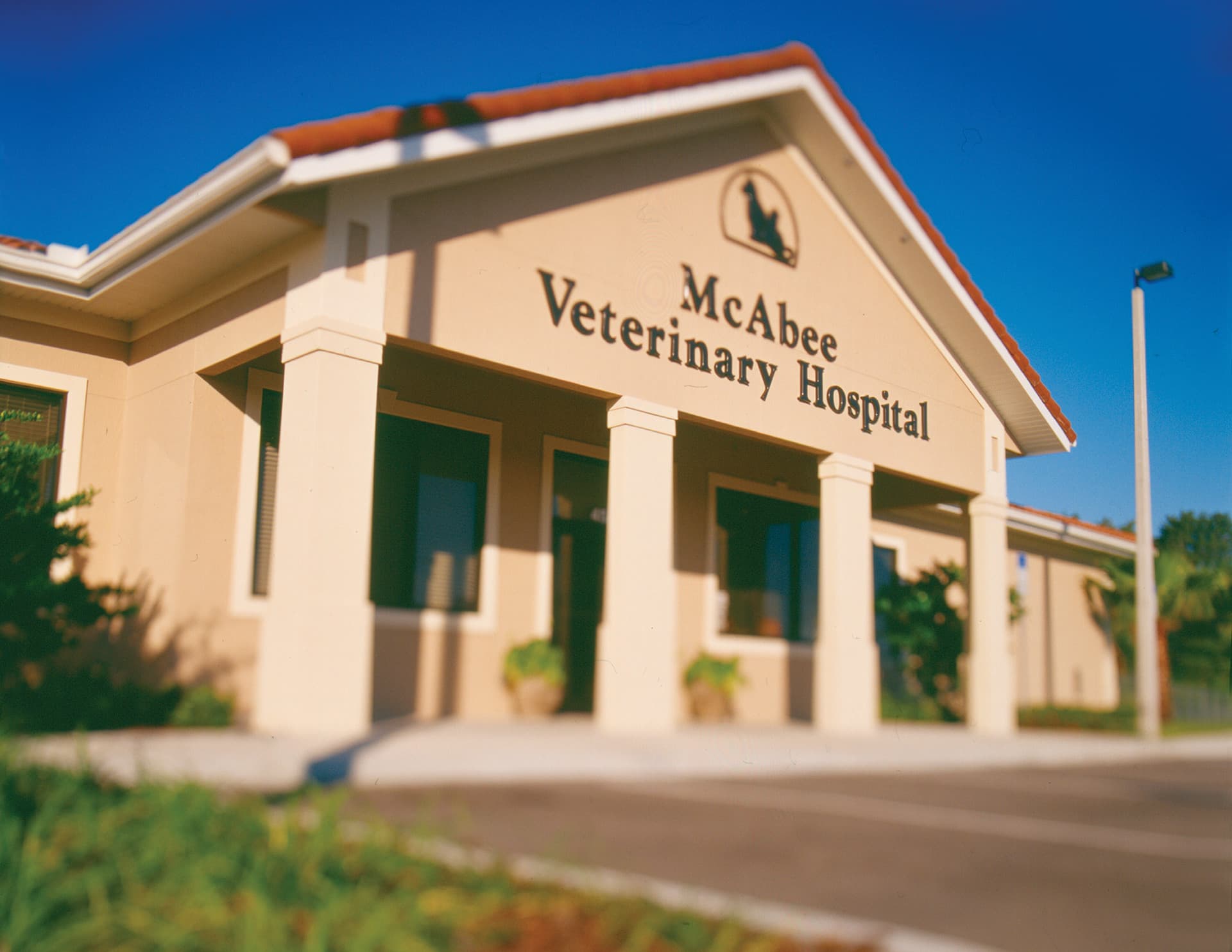 McAbee Veterinarian Hospital was designed and built by McCree