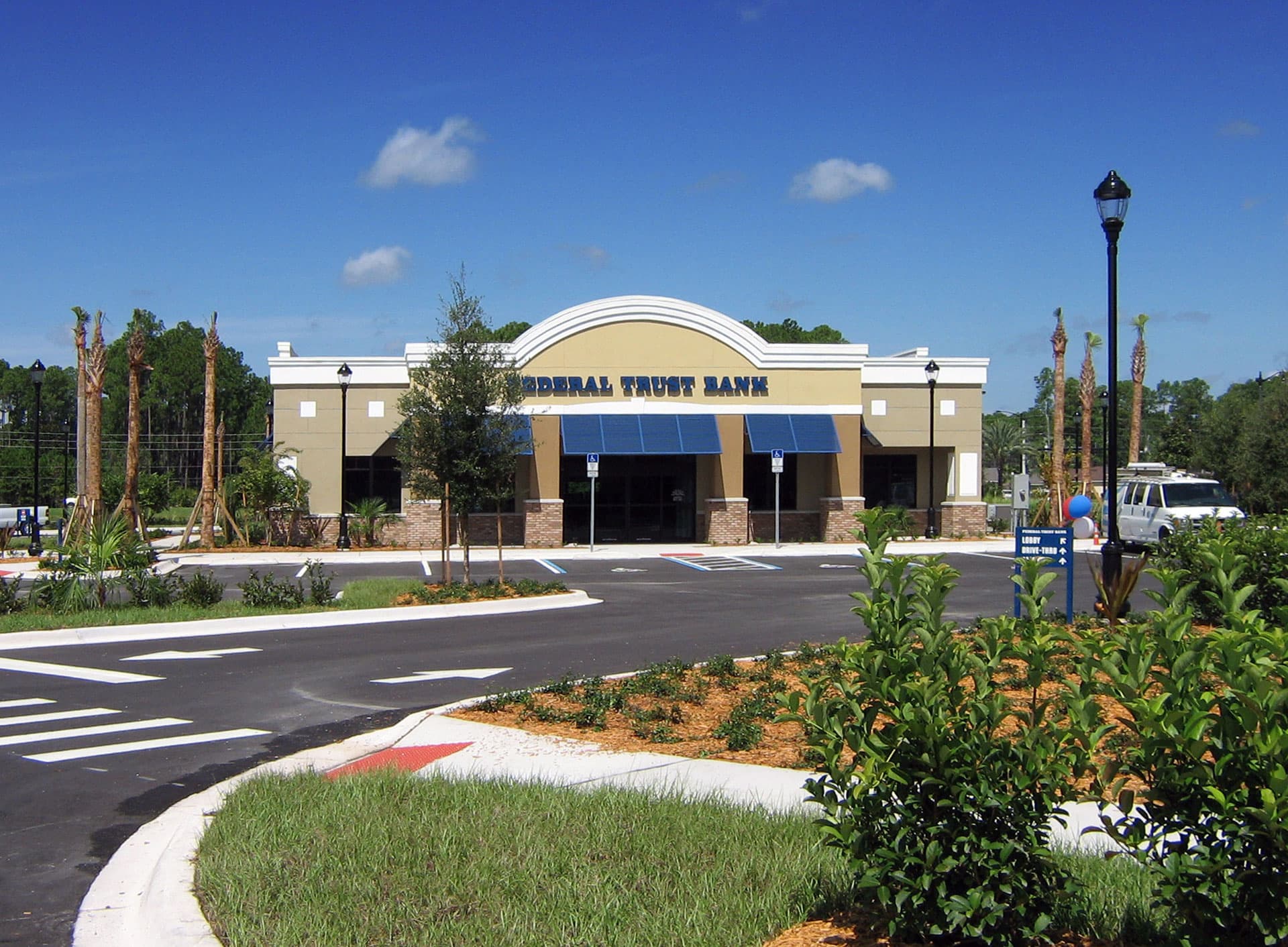 Design-build services for the construction of Federal Trust Bank in Palm Coast