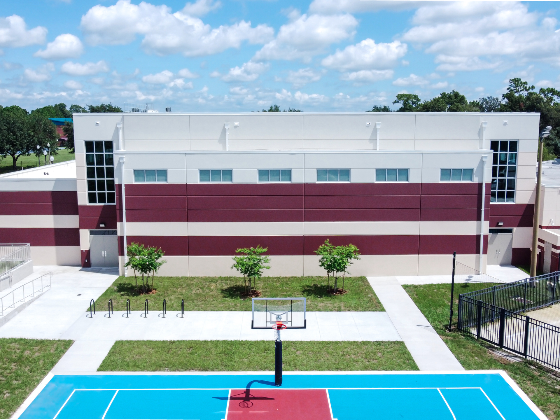 McCree General Contractors Rosemont Community Center Gym Building Exterior